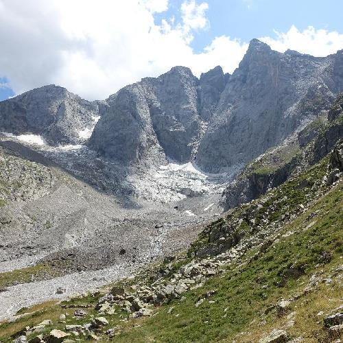 The Vignemale, the highest of the French Pyrenean summits